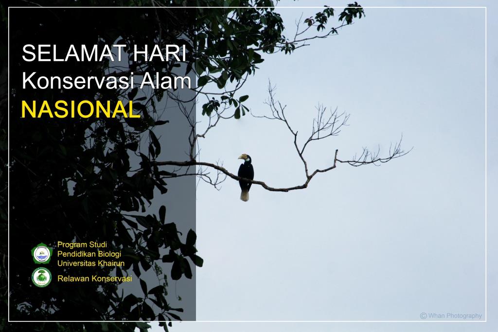 Selamat Hari Konservasi Alam Nasional