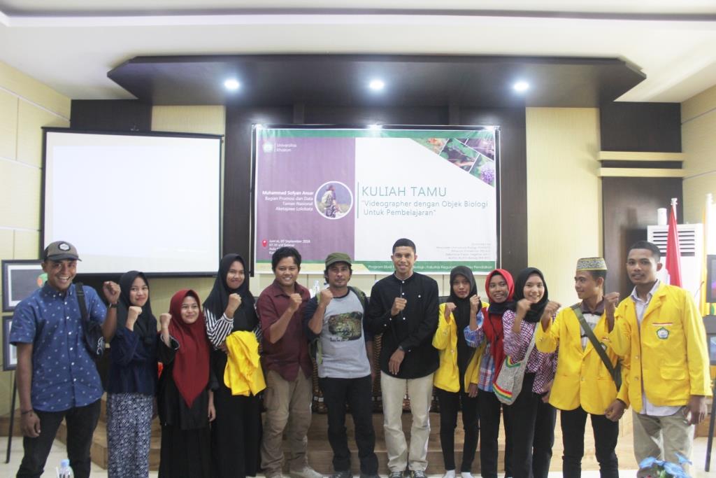 PRODI BIOLOGI MENGGELAR KULIAH TAMU