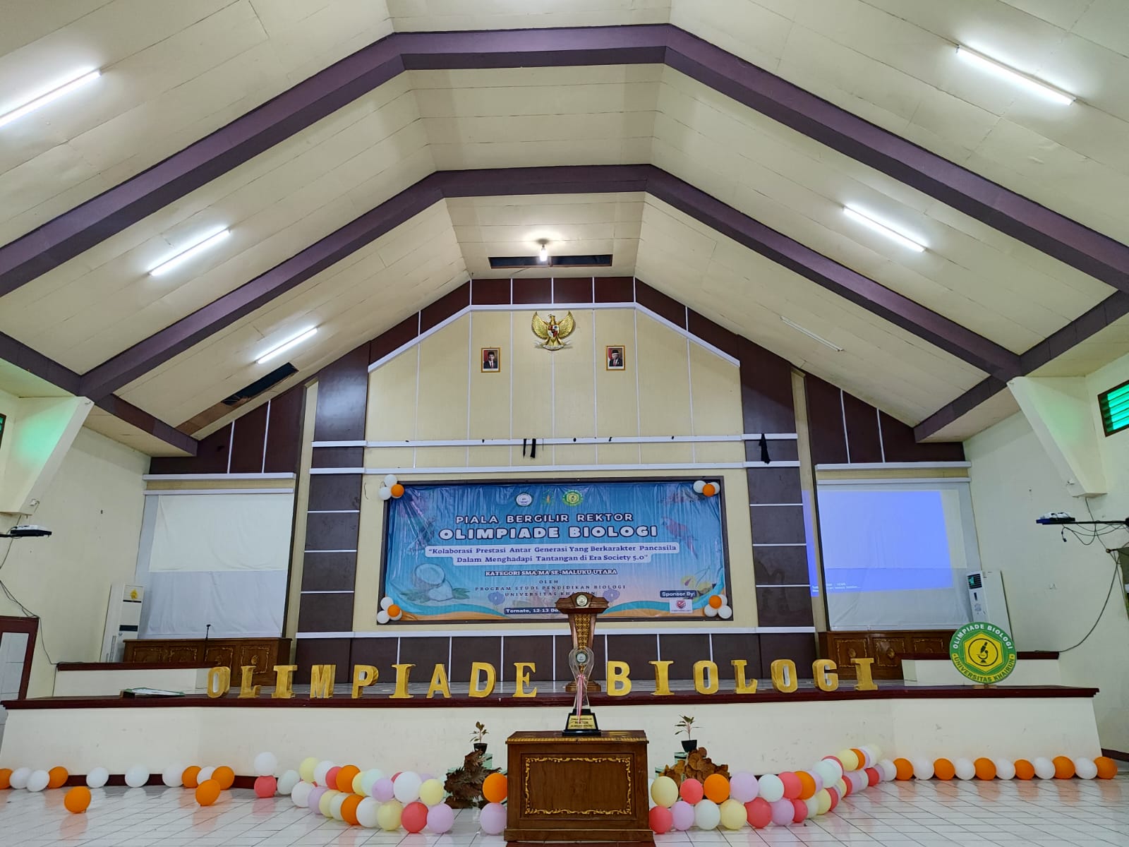 Pembukaan Olimpiade Biologi "Piala Bergilir Rektor" Tahun 2023
