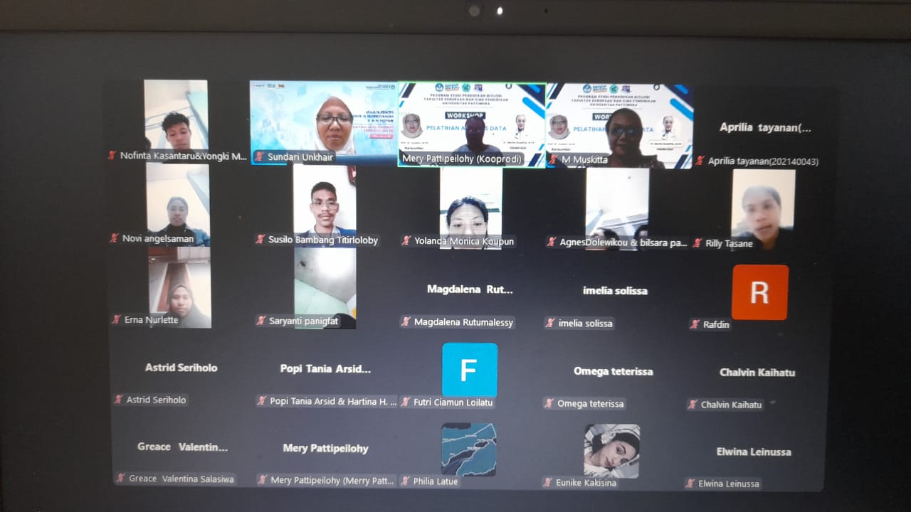 Kuliah Tamu oleh Prof. Dr. Sundari, M.Pd. pada  Prodi Pendidikan Biologi, Universitas Patimura Ambon