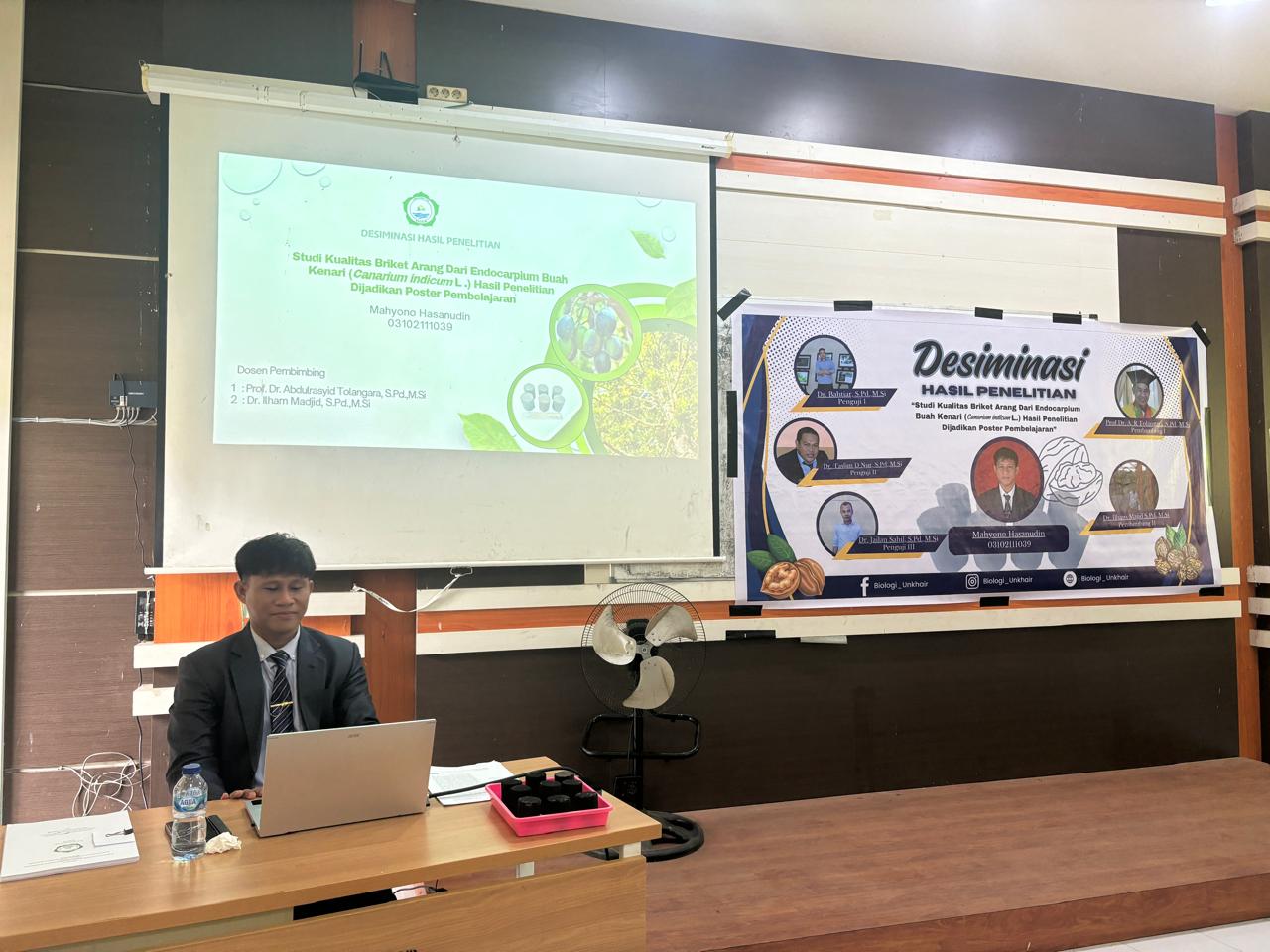 Diseminasi Perdana Hasil Penelitian Mahasiswa Prodi Pendidikan Biologi